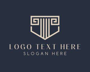School - Legal Counselor Firm logo design