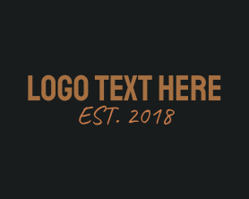 Sans Serif Wordmark