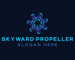 Fan Propeller Ventilation logo design