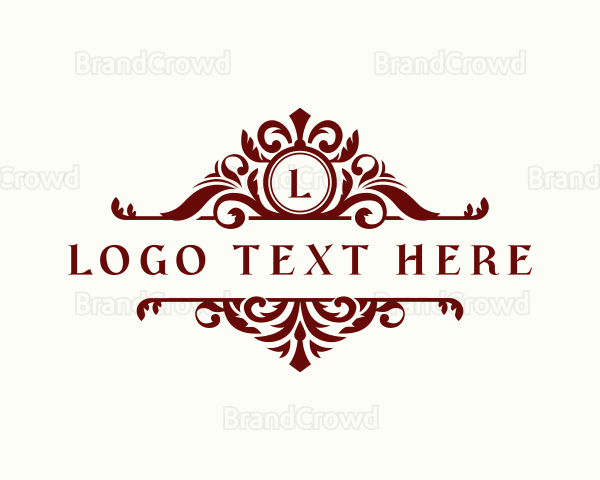Luxury Floral Ornament Logo