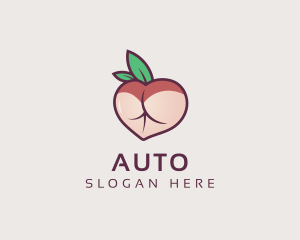 Swimwear - Peach Adult Lingerie logo design