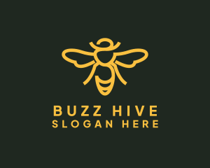 Bumblebee - Yellow Honey Bumblebee logo design