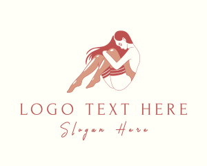 Swimwear - Sexy Lady Body logo design