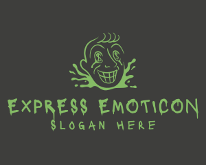 Emoticon - Dollar Face Guy logo design