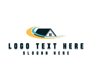 Swoosh - Construction Roofing Repair logo design
