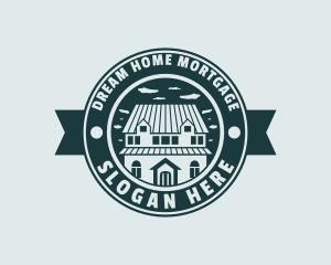 Mortgage - Home Repair Roof logo design