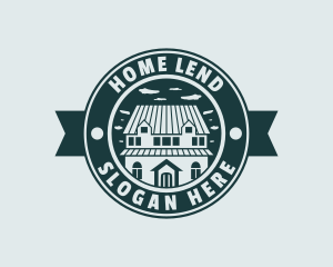 Mortgage - Home Repair Roof logo design