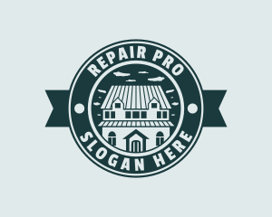 Home Repair Roof logo design