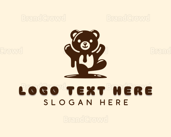 Teddy Bear Chocolate Logo