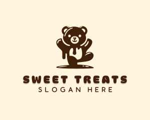 Confection - Teddy Bear Chocolate logo design