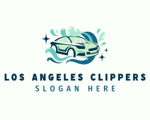 Clean Vehicle Car Wash Logo