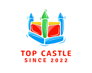 Castle Bounce House logo design