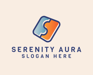 Puzzle Company Letter S  logo design