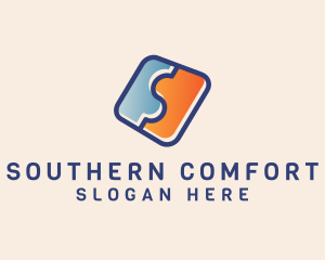 Puzzle Company Letter S  logo design