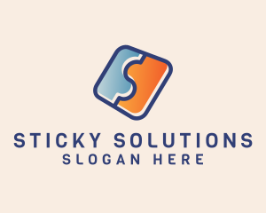 Puzzle Company Letter S  logo design