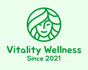 Minimalist  Woman Wellness  logo design