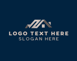 Roofing - Residential Roofing Property logo design