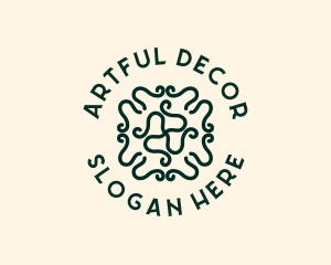 Curl Decor Boutique  logo design