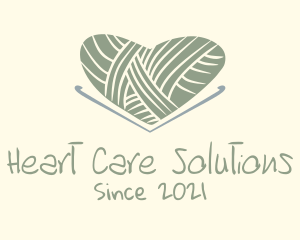 Cotton Wool Heart logo design