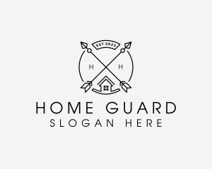 Home House Emblem logo design