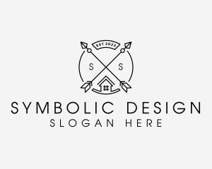 Emblem - Home House Emblem logo design