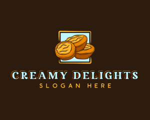 Custard - Custard Tart Bakery logo design