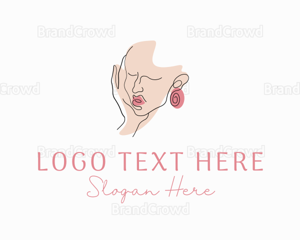 Woman Fashion Jewelry Logo