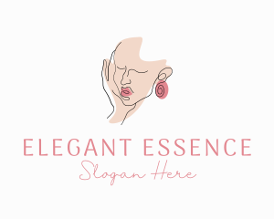 Woman Fashion Jewelry logo design