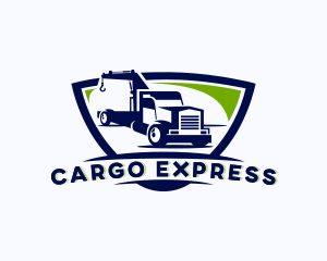 Haulage Truck Driver  logo design