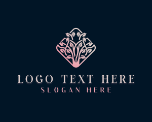 Plant - Eco Wellness Tree logo design