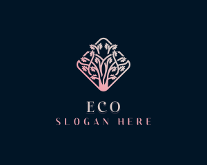 Spa - Eco Wellness Tree logo design
