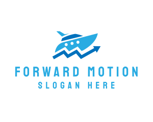 Progress - Arrow Speed Boat logo design