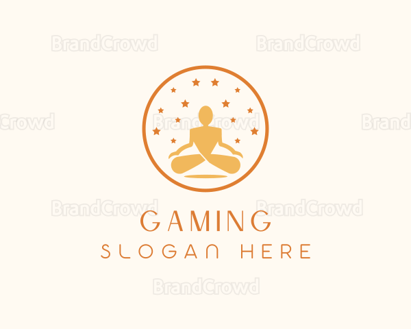 Yoga Wellness Meditation Logo