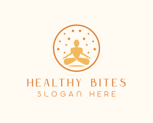 Yoga Wellness Meditation logo design