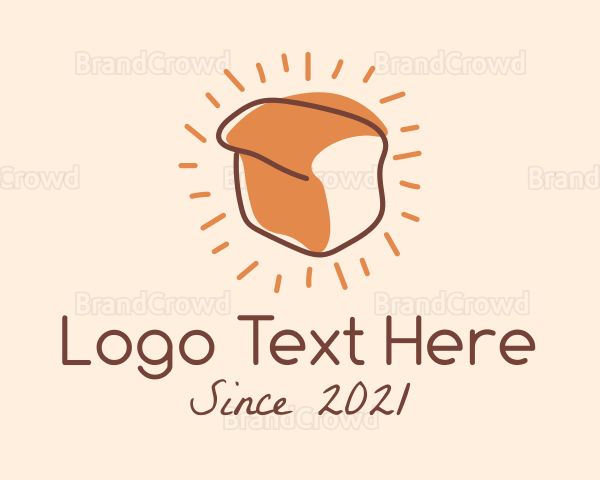 Loaf Bread Baker Logo