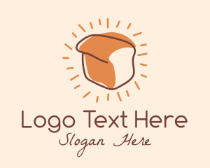 Loaf Bread Baker Logo