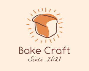 Loaf Bread Baker logo design