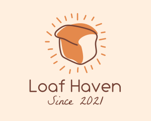 Loaf Bread Baker logo design