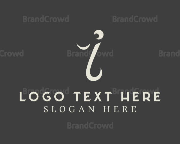 Stylish Company Letter I Logo
