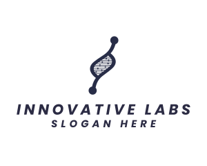 Biotech DNA Lab logo design