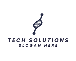 Biomedical - Biotech DNA Lab logo design
