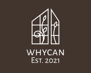 House Window Decor logo design