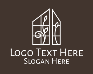 House Window Decor Logo