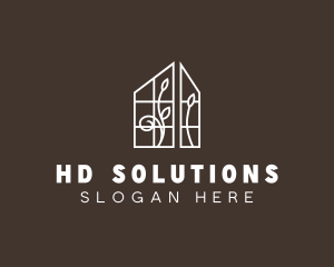 Home Window Decor logo design