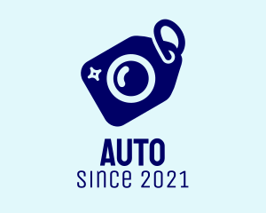 Pricing - Blue Camera Tag logo design