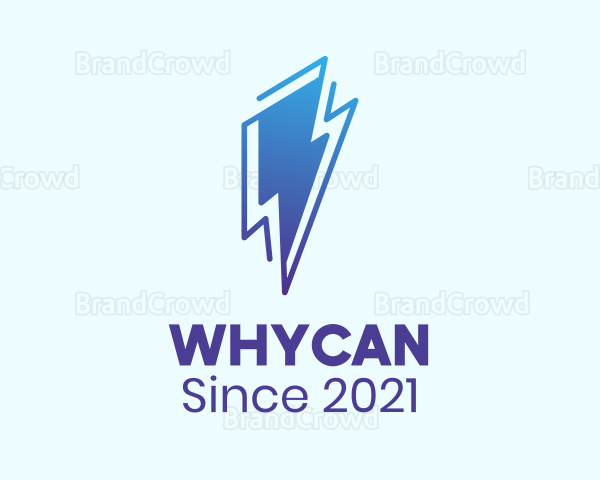 Blue Thunder Storm Logo