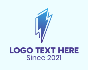 Company - Blue Thunder Storm logo design