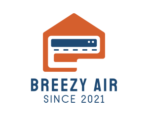 Home Air Conditioning Repair logo design