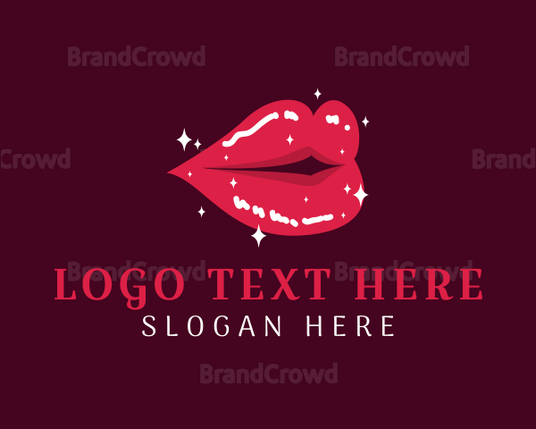 Shiny Cosmetics Lips Logo