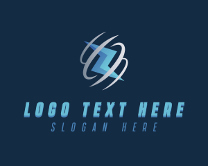 Charge - Lightning Bolt Electricity logo design